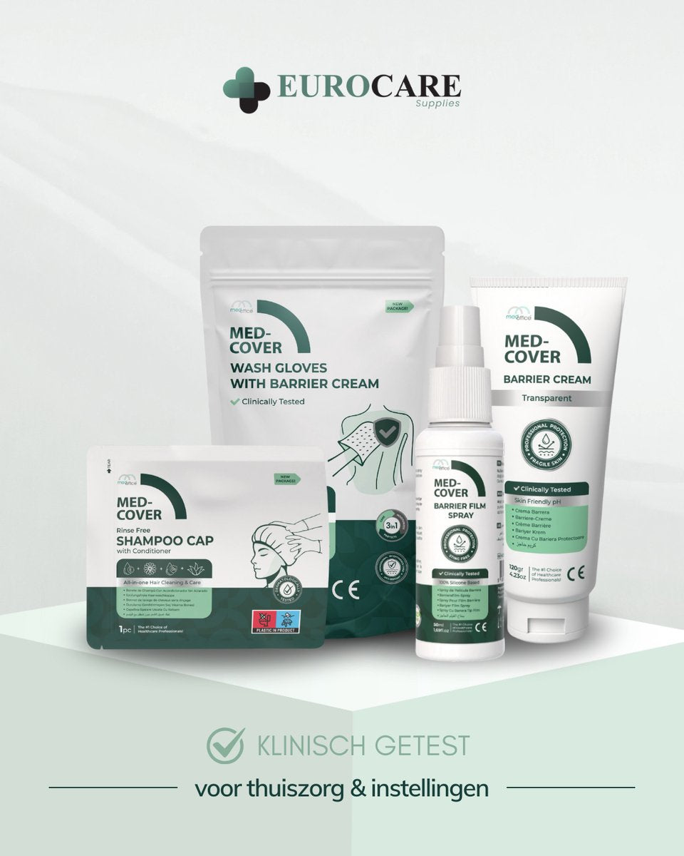 MedCover siliconenbarrière spray - Transparant - Langdurige Bescherming - Voor huid en wondverzorging.