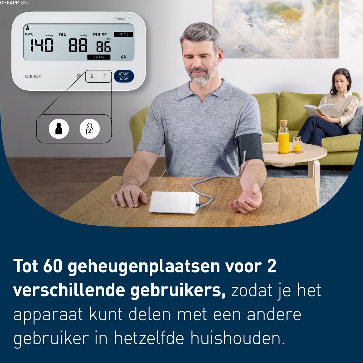 Omron M3 Comfort AFib bovenarmbloeddrukmeter | Bloeddrukmeters | Omron