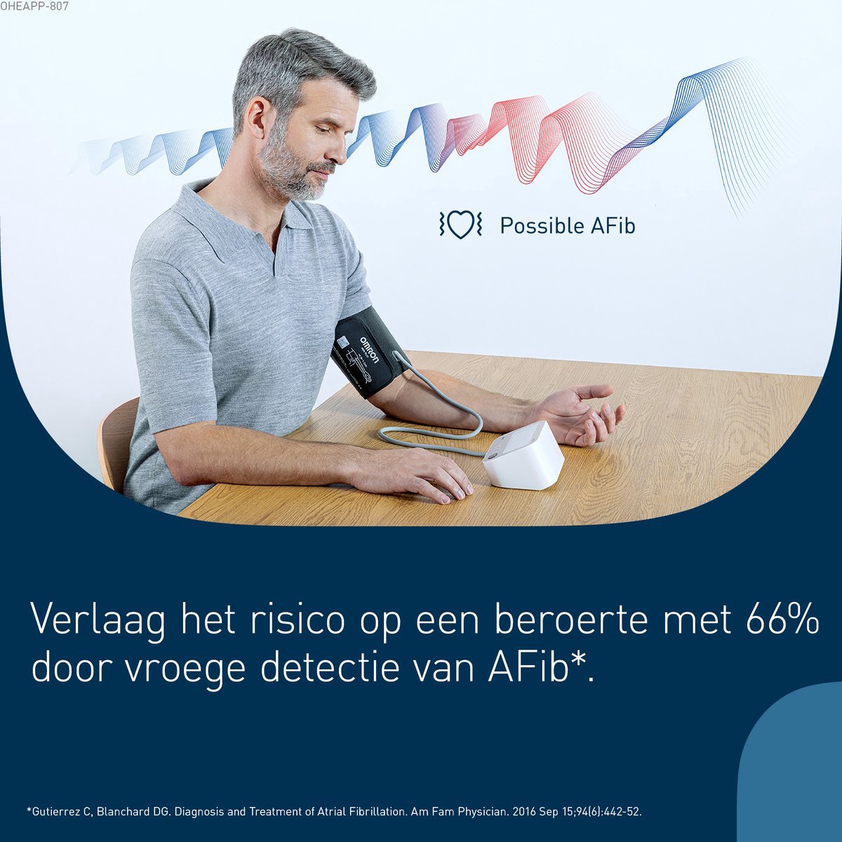 Omron M3 Comfort AFib bovenarmbloeddrukmeter | Bloeddrukmeters | Omron