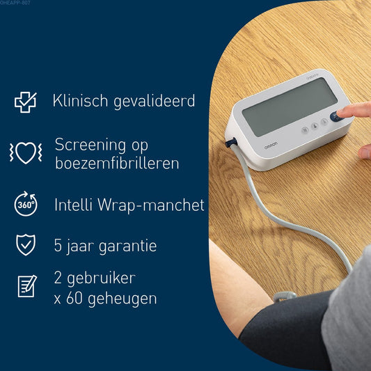 Omron M3 Comfort AFib bovenarmbloeddrukmeter | Bloeddrukmeters | Omron