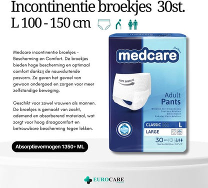 Medcare Pants Classic - productspecificaties
