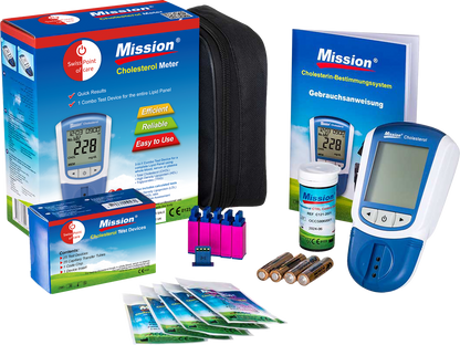 Mission 3-IN-1 Cholesterolmeter 3-in-1 startpakket 1st
