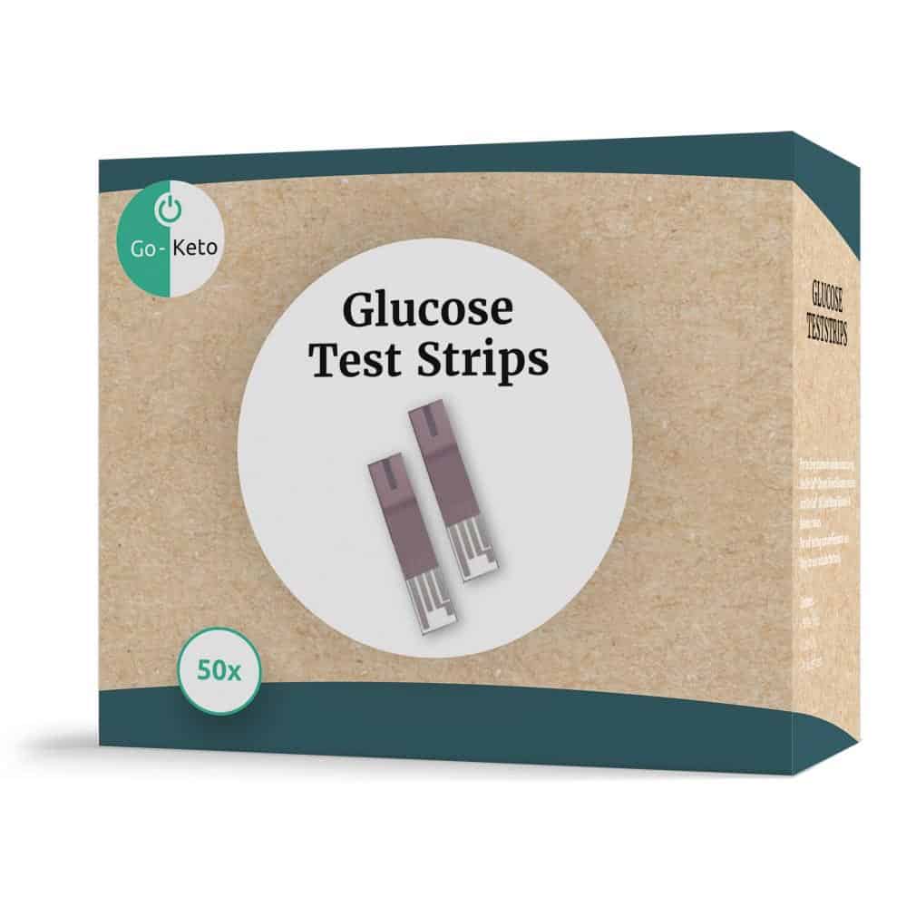 Bloedglucose test strips 50 stuks voor de Go-Keto of GK Dual meter